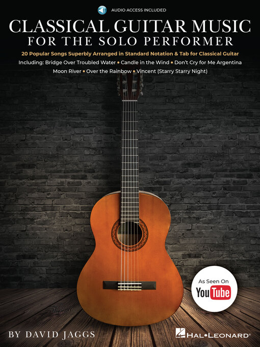 Cover image for Classical Guitar Music for the Solo Performer